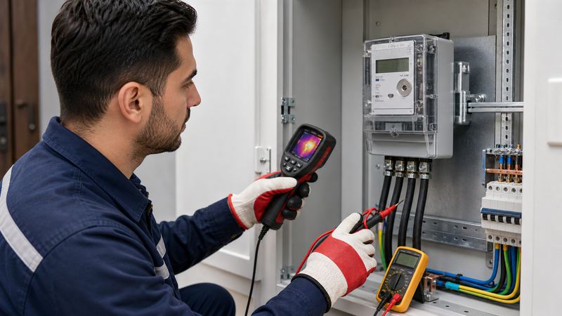 Elektrik Sayğacı Qızırsa: Səbəblər, Risklər və Təhlükəsiz Həll