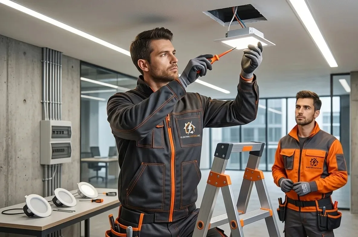 İşıqlandırma sistemlərinin quraşdırılması