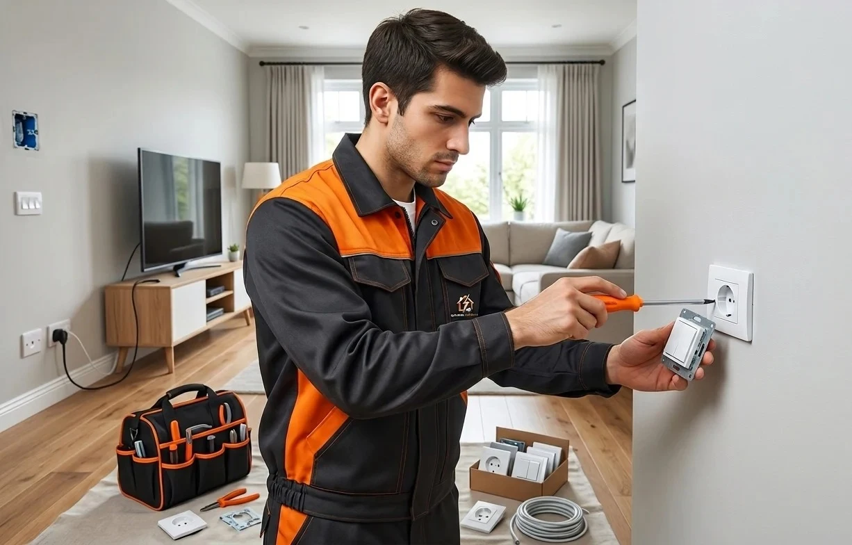 Rozetka və açarların quraşdırılması və dəyişdirilməsi